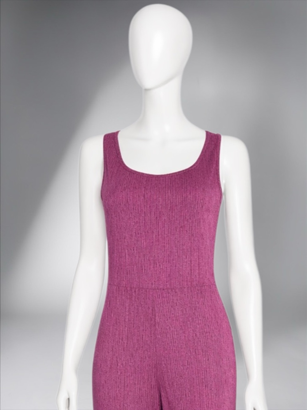 Longline Ribbed Jumpsuit Set - Picture 11 of 13
